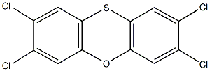 2,3,7,8-tetrachlorophenoxathiin,56348-76-6,结构式