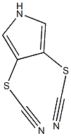 4-(cyanosulfanyl)-1H-pyrrol-3-yl thiocyanate|