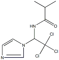 2-methyl-N-[2,2,2-trichloro-1-(1H-imidazol-1-yl)ethyl]propanamide Structure