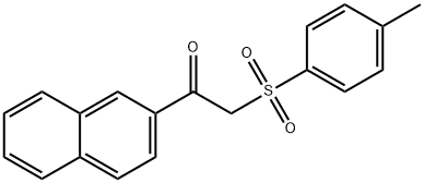 2-[(4-methylphenyl)sulfonyl]-1-(2-naphthyl)ethanone Structure