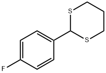 2-(4-fluorophenyl)-1,3-dithiane,57009-75-3,结构式