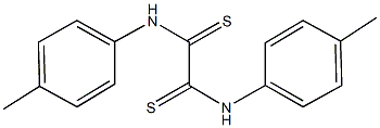 N~1~,N~2~-bis(4-methylphenyl)ethanedithioamide,57050-28-9,结构式