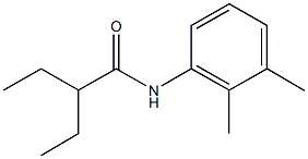 N-(2,3-dimethylphenyl)-2-ethylbutanamide 化学構造式