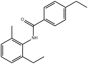 4-ethyl-N-(2-ethyl-6-methylphenyl)benzamide Structure