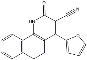 4-(2-furyl)-2-oxo-1,2,5,6-tetrahydrobenzo[h]quinoline-3-carbonitrile|