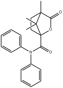 573931-59-6 4,7,7-trimethyl-3-oxo-N,N-diphenyl-2-oxabicyclo[2.2.1]heptane-1-carboxamide