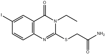 573934-51-7 2-[(3-ethyl-6-iodo-4-oxo-3,4-dihydro-2-quinazolinyl)sulfanyl]acetamide