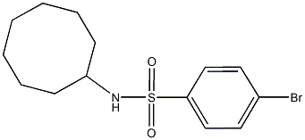 4-bromo-N-cyclooctylbenzenesulfonamide|