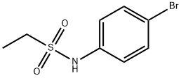 N-(4-bromophenyl)ethanesulfonamide,57616-20-3,结构式