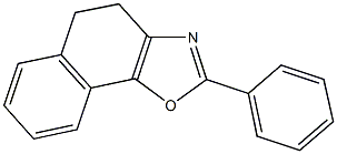 2-phenyl-4,5-dihydronaphtho[2,1-d][1,3]oxazole Struktur