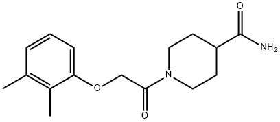1-[(2,3-dimethylphenoxy)acetyl]-4-piperidinecarboxamide,577765-89-0,结构式