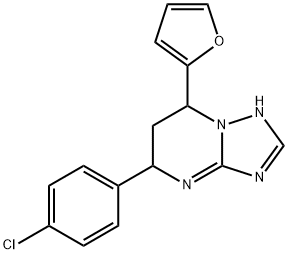 577963-49-6 5-(4-chlorophenyl)-7-(2-furyl)-4,5,6,7-tetrahydro[1,2,4]triazolo[1,5-a]pyrimidine