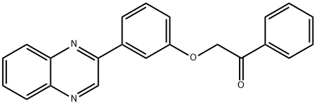 578759-25-8 1-phenyl-2-[3-(2-quinoxalinyl)phenoxy]ethanone