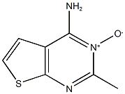 2-methylthieno[2,3-d]pyrimidin-4-amine 3-oxide Structure