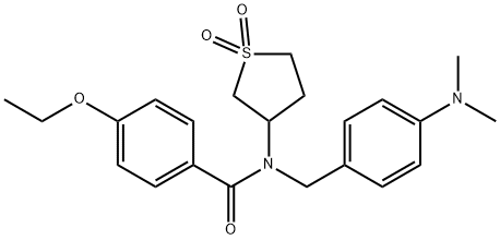 579441-00-2 N-[4-(dimethylamino)benzyl]-N-(1,1-dioxidotetrahydro-3-thienyl)-4-ethoxybenzamide