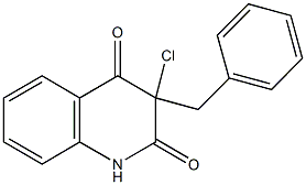 3-benzyl-3-chloro-2,4(1H,3H)-quinolinedione,58013-72-2,结构式