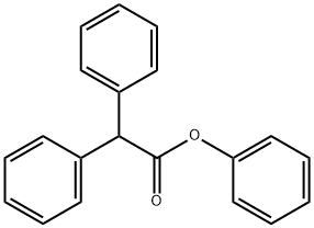 phenyl diphenylacetate 结构式