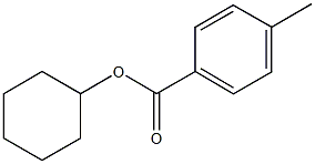 cyclohexyl 4-methylbenzoate Struktur