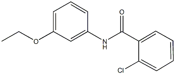 2-chloro-N-(3-ethoxyphenyl)benzamide Struktur