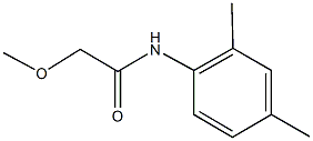 N-(2,4-dimethylphenyl)-2-methoxyacetamide,586340-53-6,结构式