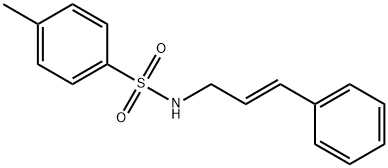 N-cinnamyl-4-methylbenzenesulfonamide Structure