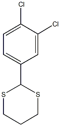 2-(3,4-dichlorophenyl)-1,3-dithiane 结构式