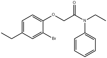 2-(2-bromo-4-ethylphenoxy)-N-ethyl-N-phenylacetamide|