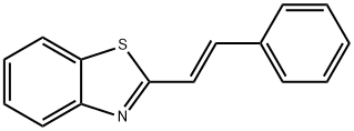 2-(2-phenylvinyl)-1,3-benzothiazole Struktur