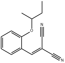 2-(2-sec-butoxybenzylidene)malononitrile Structure