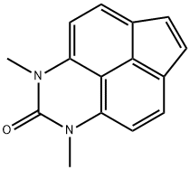 1,3-dimethyl-1,3-dihydro-2H-cyclopenta[gh]perimidin-2-one Structure