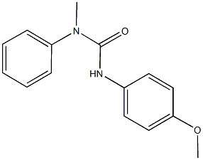 N'-(4-methoxyphenyl)-N-methyl-N-phenylurea,59849-55-7,结构式