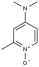 N,N,2-trimethylpyridin-4-amine 1-oxide 化学構造式