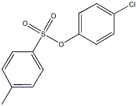 对甲苯磺酸对氯苯酯 结构式