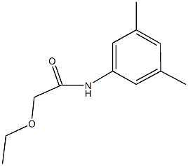 N-(3,5-dimethylphenyl)-2-ethoxyacetamide 结构式