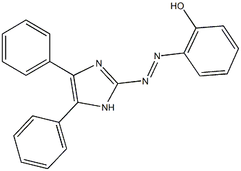 2-[(4,5-diphenyl-1H-imidazol-2-yl)diazenyl]phenol|