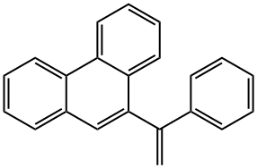 9-(1-phenylvinyl)phenanthrene,60300-73-4,结构式