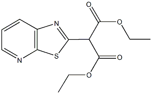 diethyl 2-[1,3]thiazolo[5,4-b]pyridin-2-ylmalonate Structure