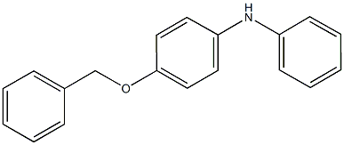 N-[4-(benzyloxy)phenyl]-N-phenylamine Structure