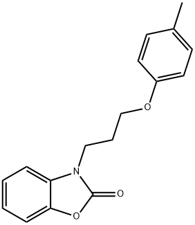 3-[3-(4-methylphenoxy)propyl]-1,3-benzoxazol-2(3H)-one|