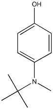 4-[tert-butyl(methyl)amino]phenol,61016-00-0,结构式