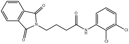 N-(2,3-dichlorophenyl)-4-(1,3-dioxo-1,3-dihydro-2H-isoindol-2-yl)butanamide|