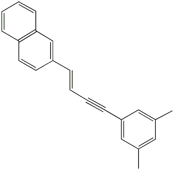 2-[4-(3,5-dimethylphenyl)-1-buten-3-ynyl]naphthalene|