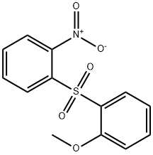 1-[(2-methoxyphenyl)sulfonyl]-2-nitrobenzene Structure