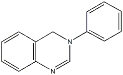 3-苯-3,4-二氫喹唑啉 结构式