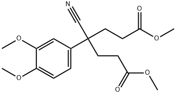 61330-09-4 dimethyl 4-cyano-4-(3,4-dimethoxyphenyl)heptanedioate