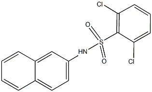 2,6-dichloro-N-(2-naphthyl)benzenesulfonamide,613658-46-1,结构式