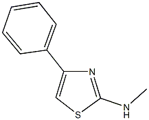 N-methyl-4-phenyl-1,3-thiazol-2-amine Structure