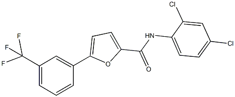 N-(2,4-dichlorophenyl)-5-[3-(trifluoromethyl)phenyl]-2-furamide|