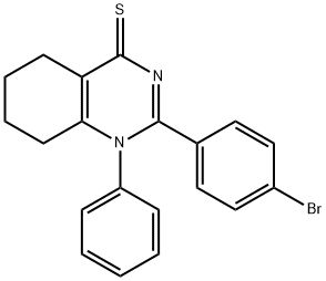 2-(4-bromophenyl)-1-phenyl-5,6,7,8-tetrahydro-4(1H)-quinazolinethione|