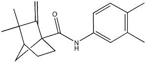 618403-75-1 N-(3,4-dimethylphenyl)-3,3-dimethyl-2-methylenebicyclo[2.2.1]heptane-1-carboxamide